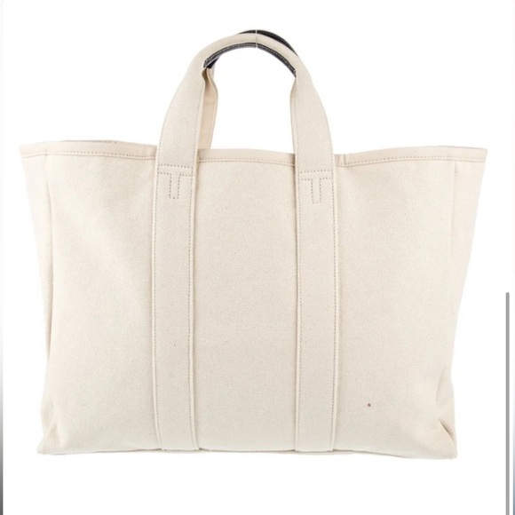 Tory Burch Signature Canvas Tote Bag - Picture 11 of 12